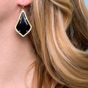 Kendra Scott BRAND NEW Alex earrings in black