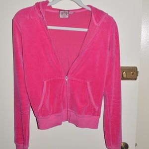 Juicy Couture Velour Hot Pink Hoodie