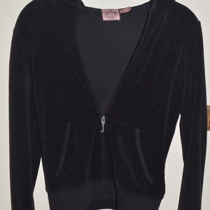Black Juicy Couture Terry Hoodie