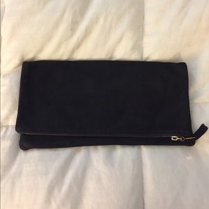 Black fold over clutch!