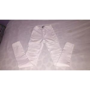 Women Denim Skinny Ripped Stretch Jeans