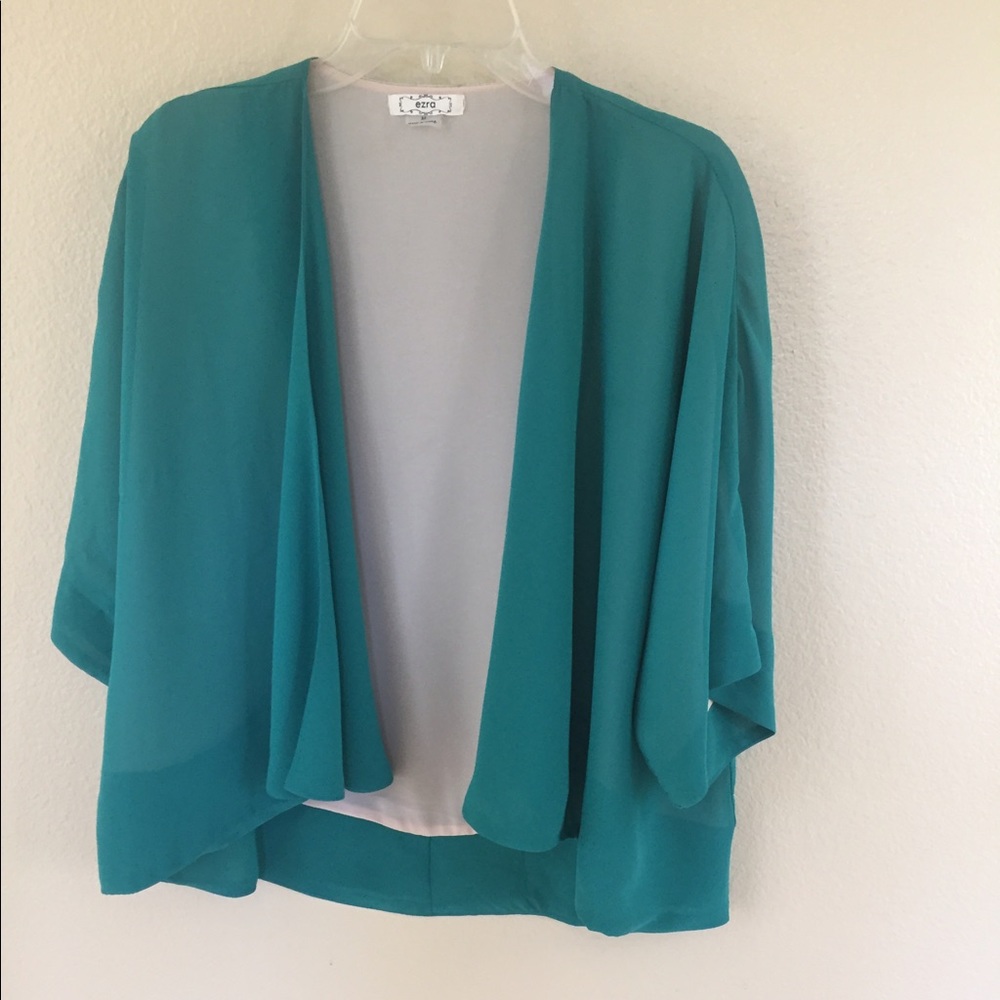 Chiffon cardigan