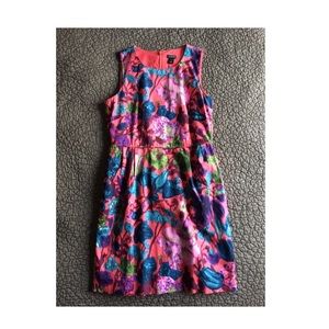 Bright floral dress from Jcrew