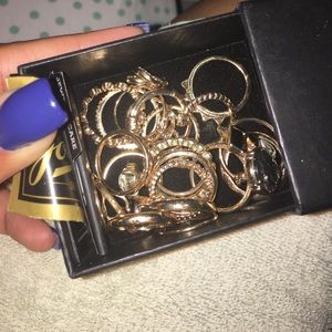 Gold Mid-Rings (22 total)