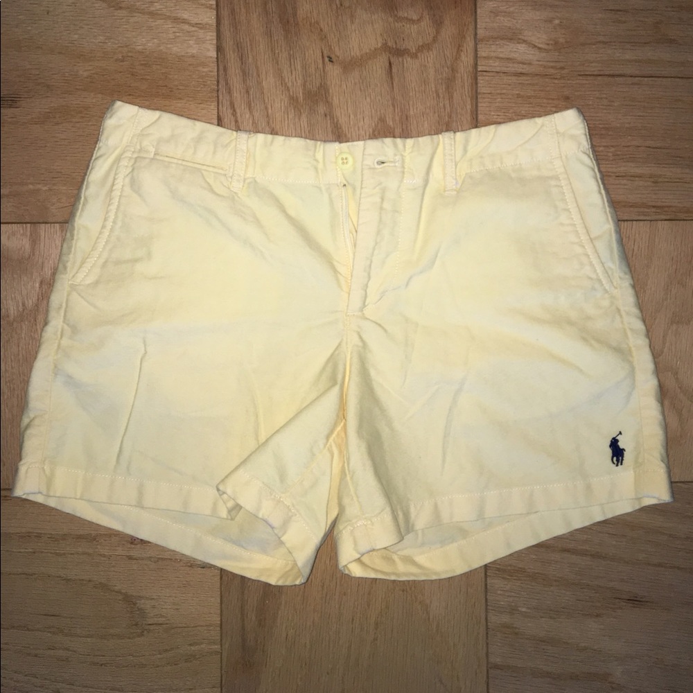 Ralph Lauren Yellow shorts. Size 10