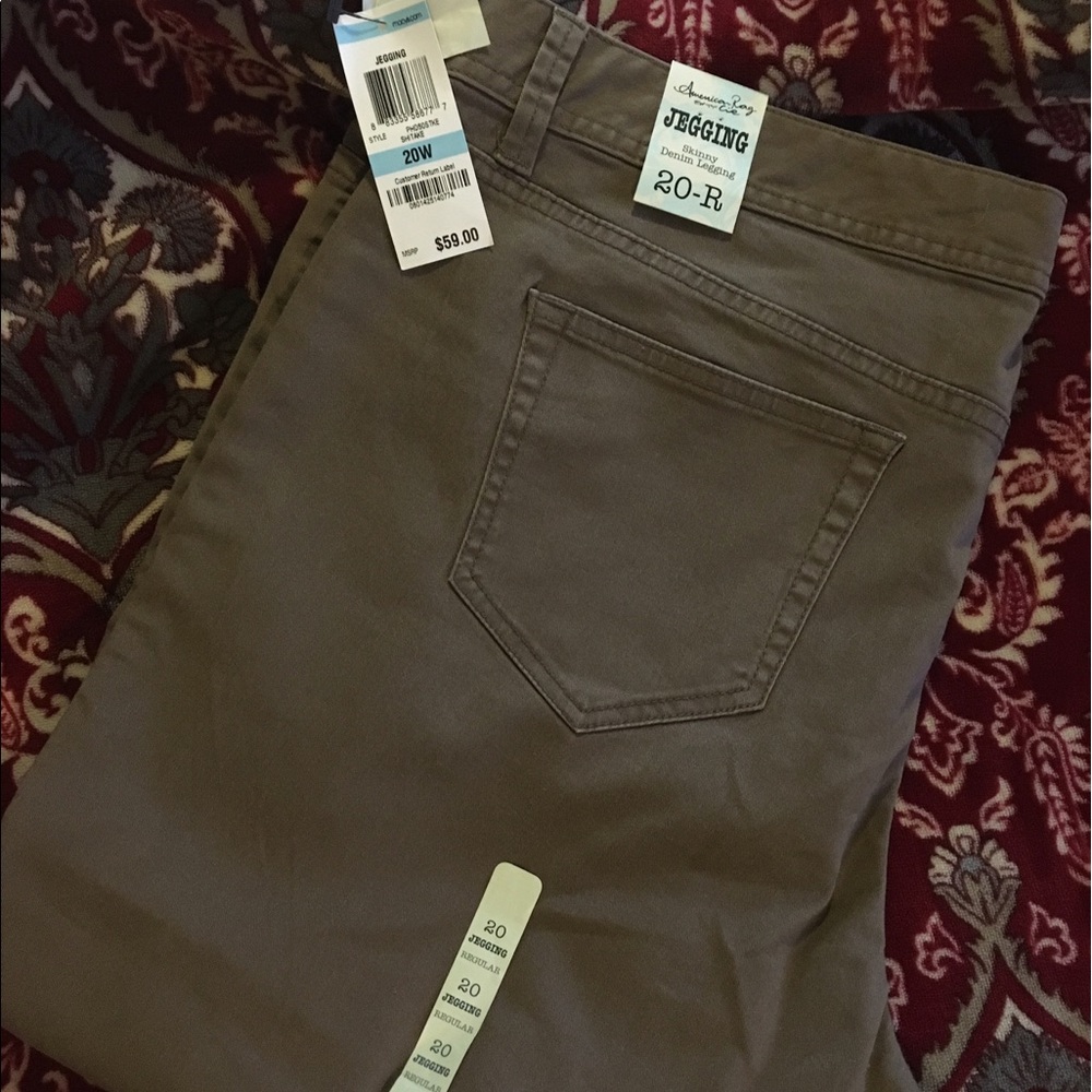 Gray Jeggings
