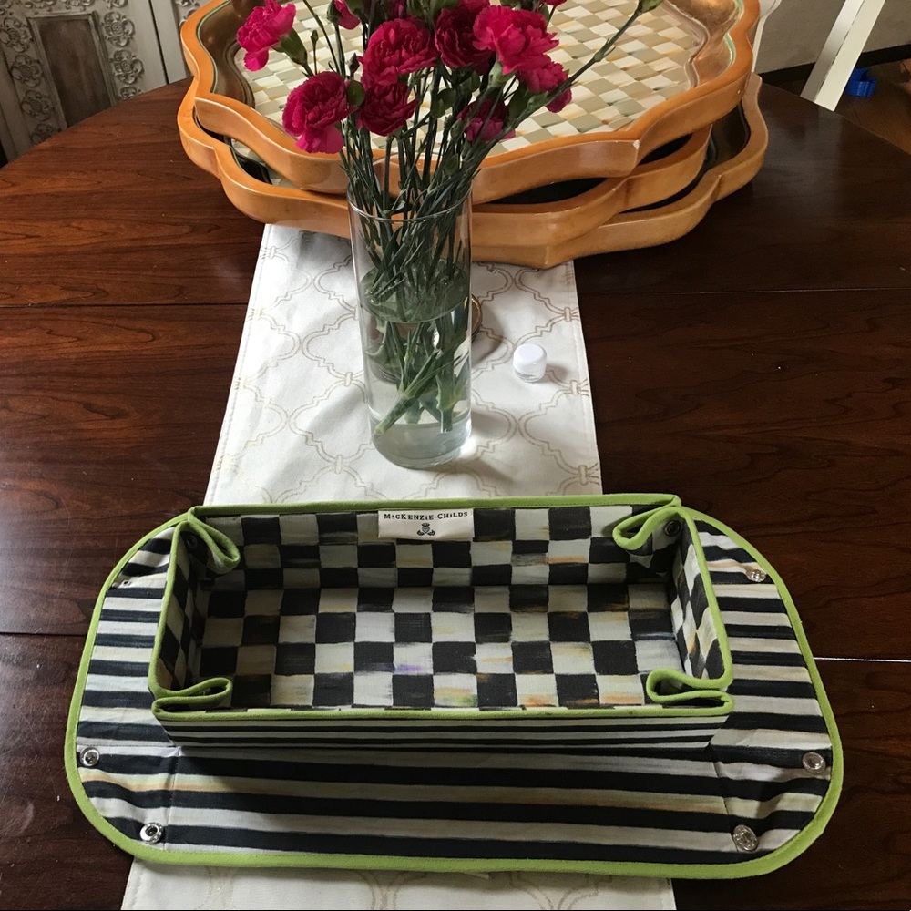 Mackenzie Child's Reversible  Basket.