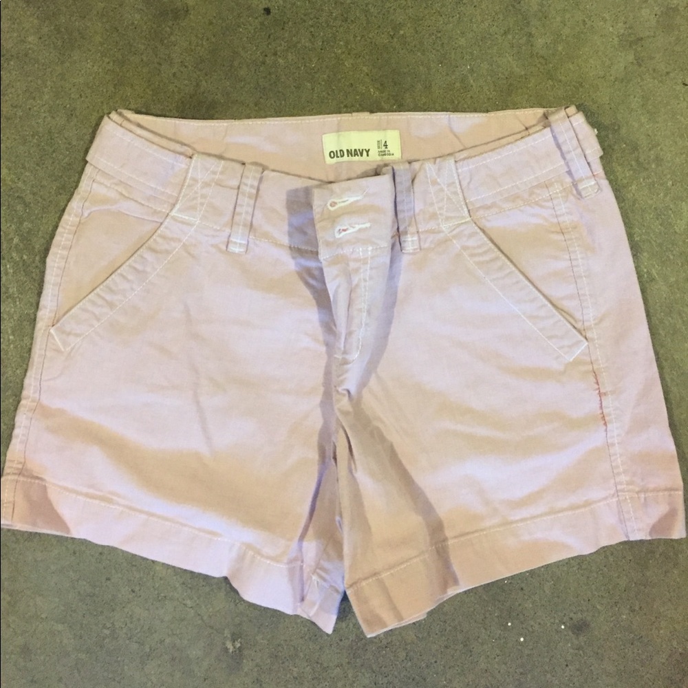 Old navy light pink shorts!