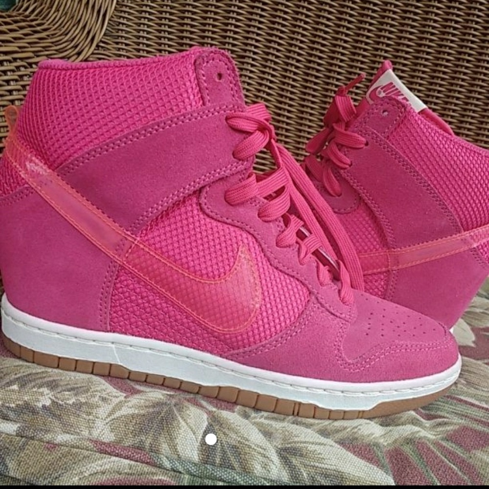 Nike sky hi dunk wedge sneaker