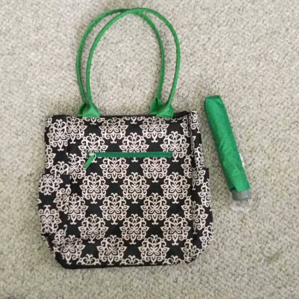 New large  bag and umbrella