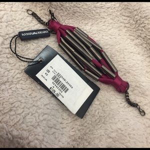 Emporio Armani Deep Purple and Silver Bracelet ✨