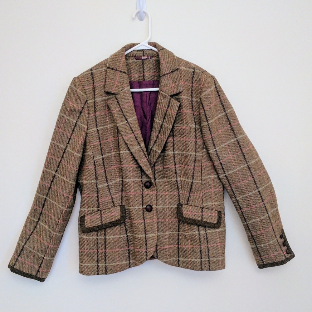 Tweed wool Boden blazer