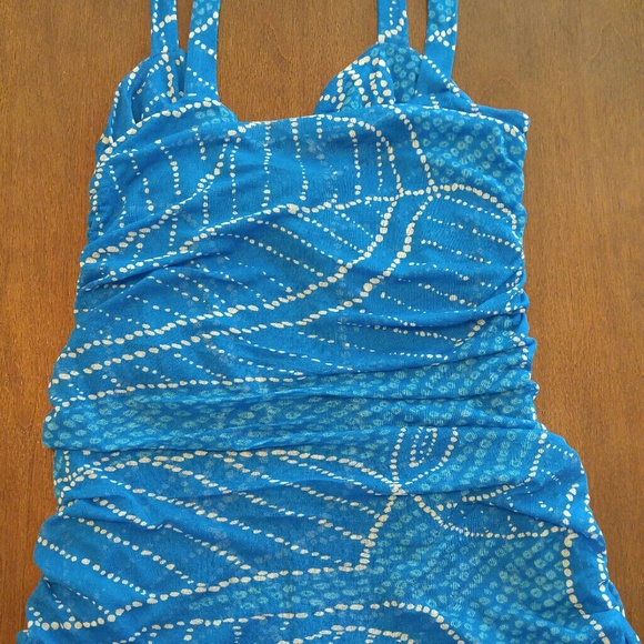 DvF Summer Capri Sky Blue Silk Cami! - Picture 7 of 8