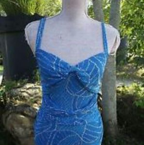 DvF Summer Capri Sky Blue Silk Cami!