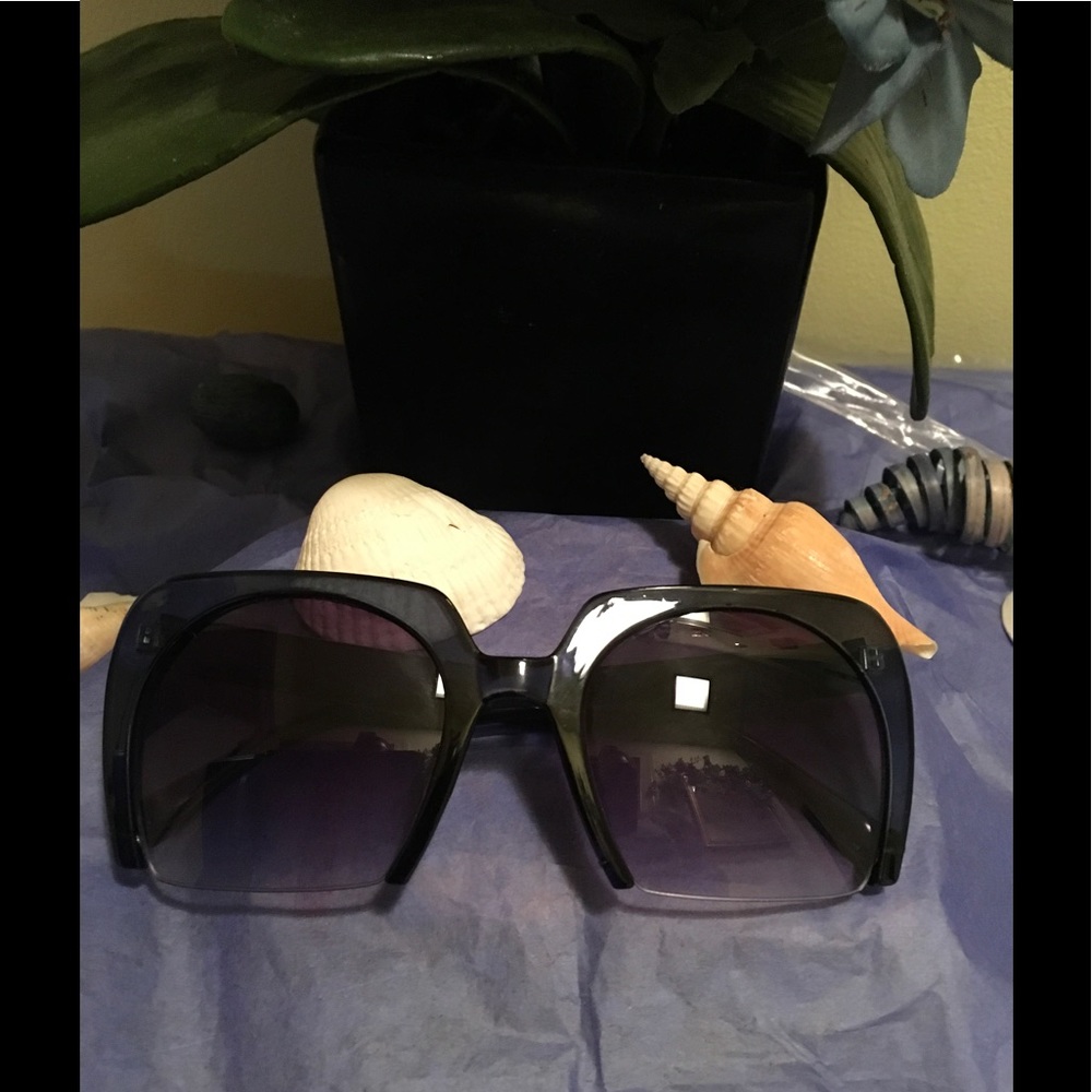 🌼 Sunglasses Stylish Semi-Rimless Frame Women 🆕