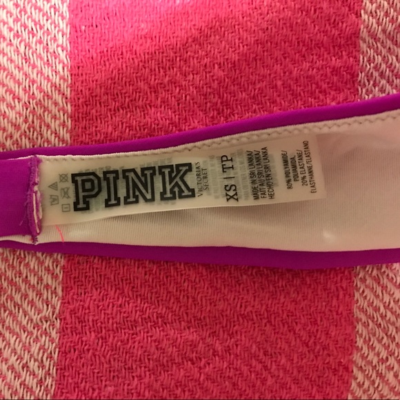 VS Pink Bandeau Swim Top - Picture 8 of 8