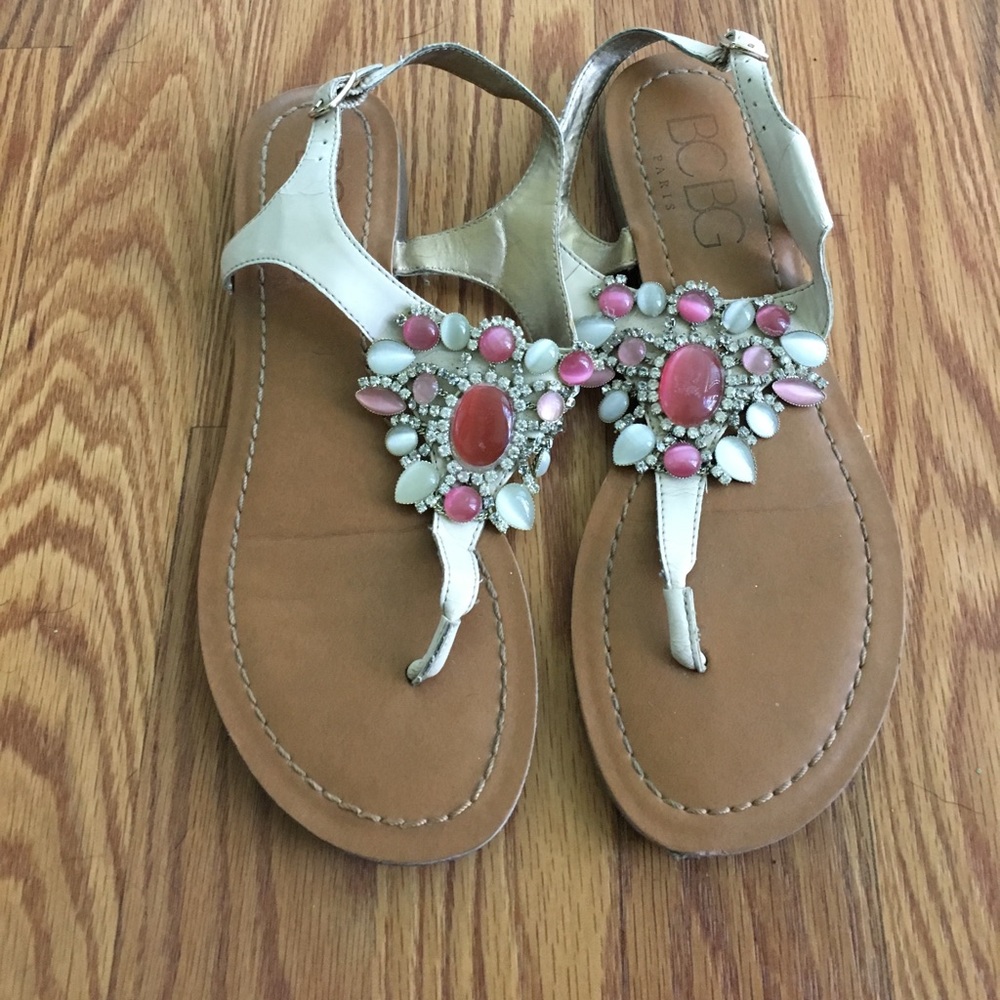 7 BCBG Sandals
