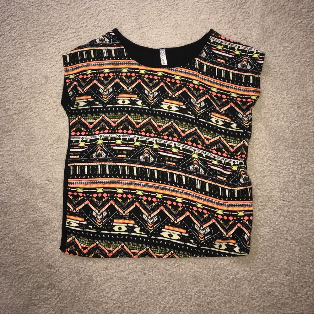 Neon Tribal Pico Top