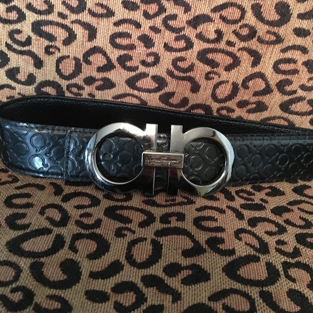 Authentic Salvatore Ferragamo black belt