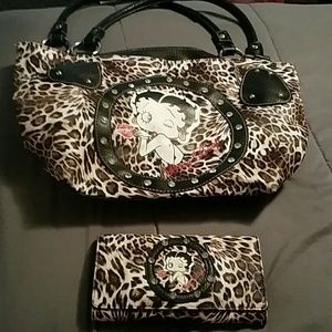 Purse & matching wallet
