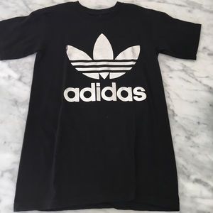 Black and silver Adidas women's shirt size XSmall