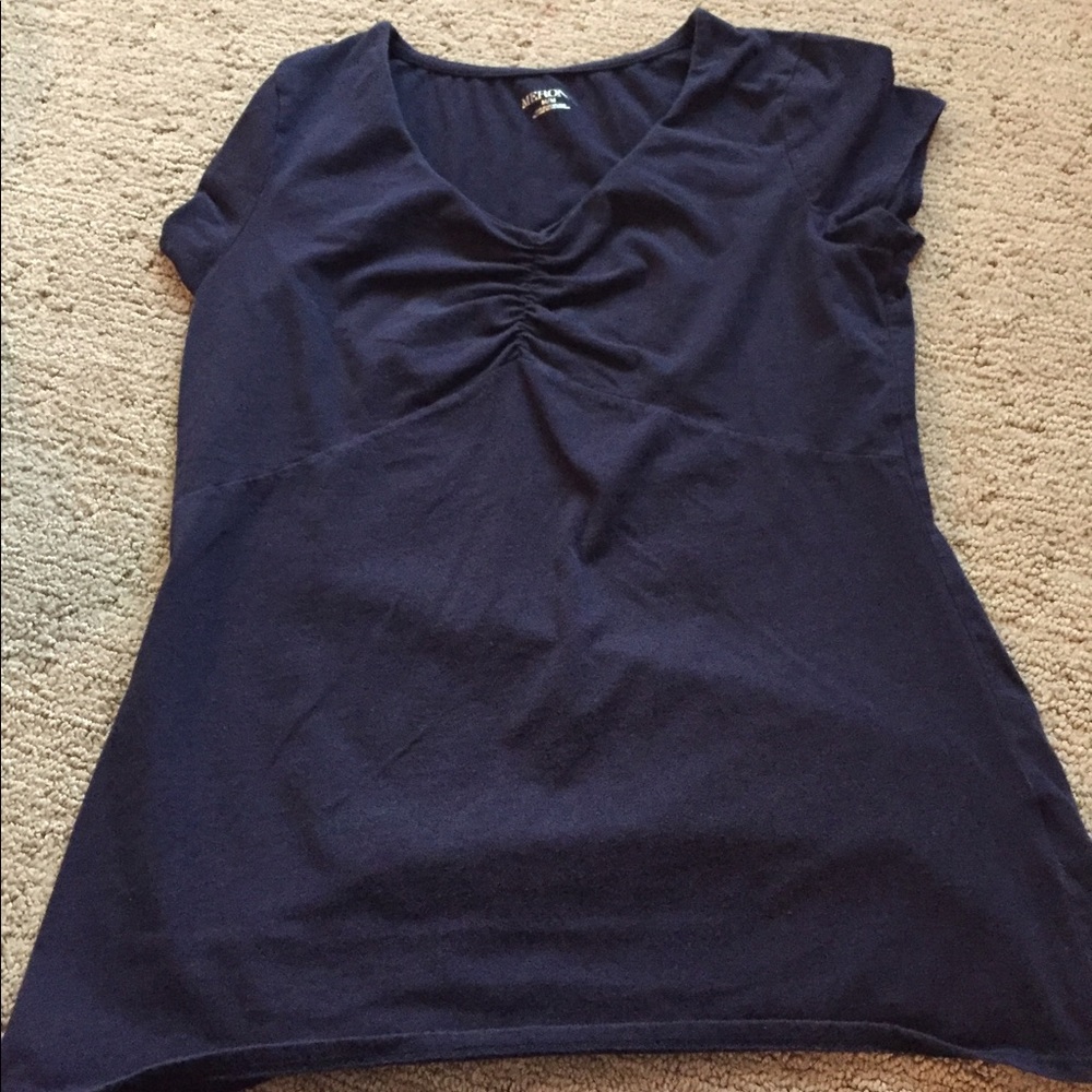 Merona navy tee sz M