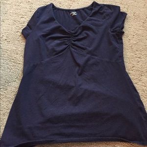 Merona navy tee sz M