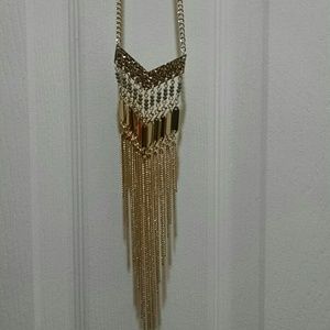 Express Fringe Necklace NWT