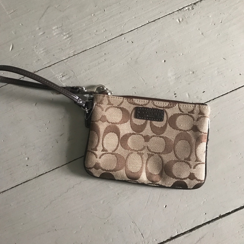 Coach wristlet