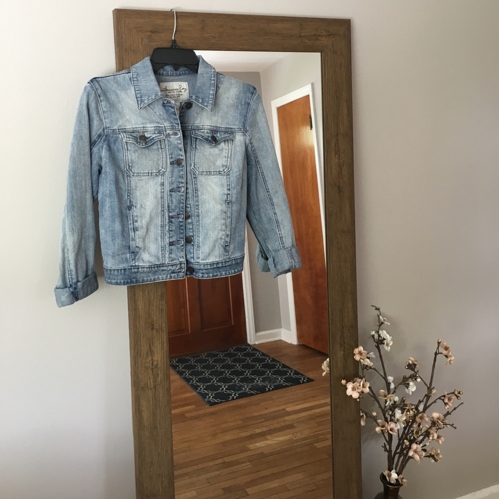American Rag Cropped Jean Jacket