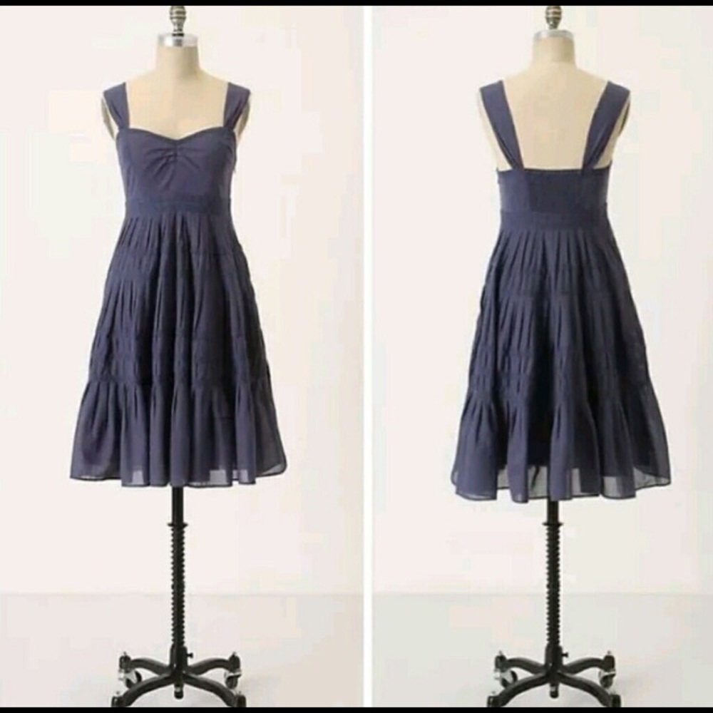 Anthropologie *Maeve* Dress "Things and Joys"