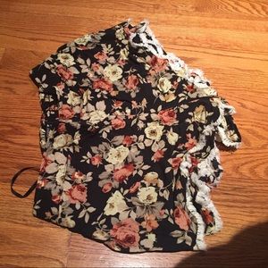 LF Paper Heart Floral shorts