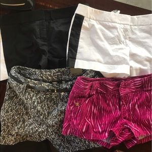 Lot 4 pairs Express shorts