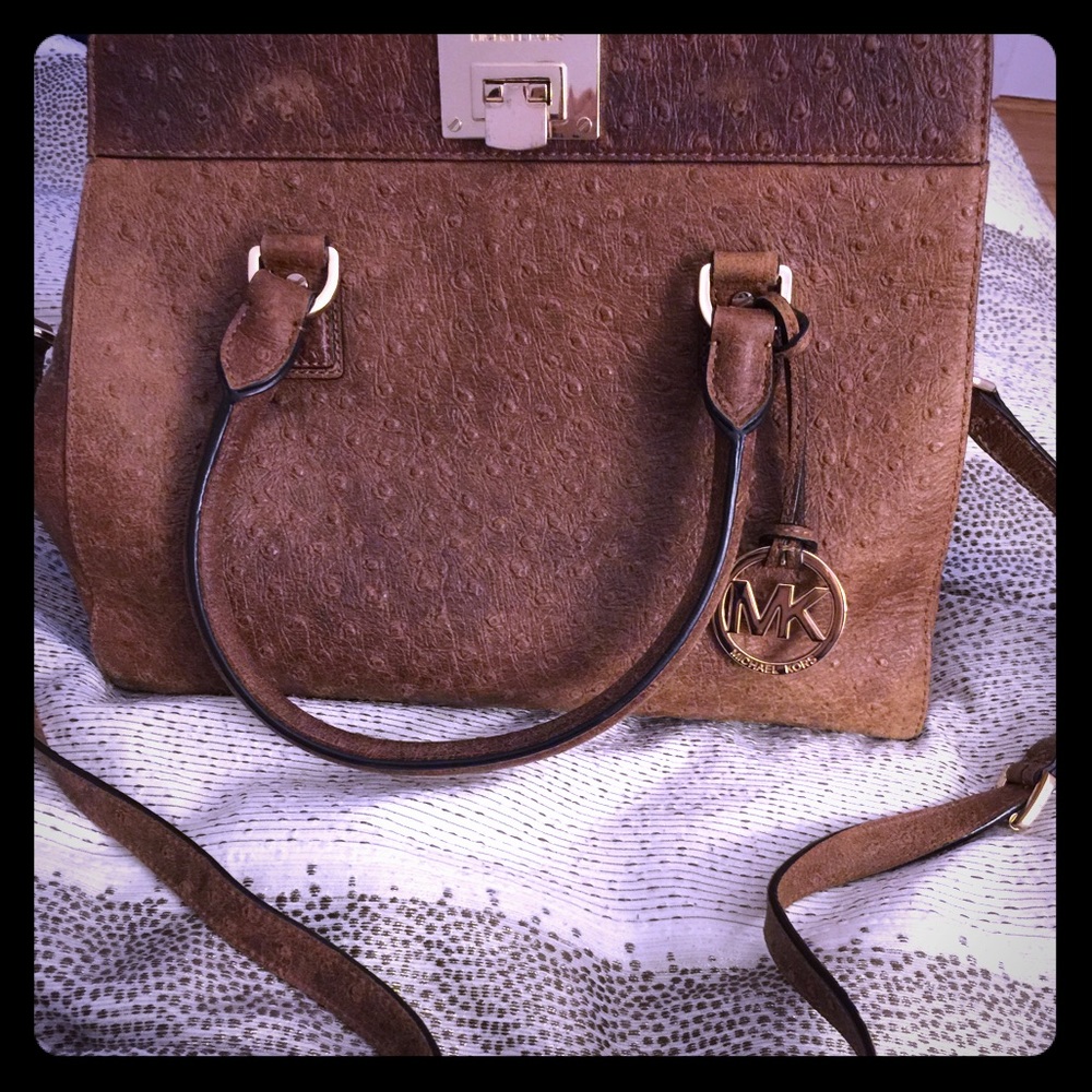MICHAEL Michael Kors Satchel Brown