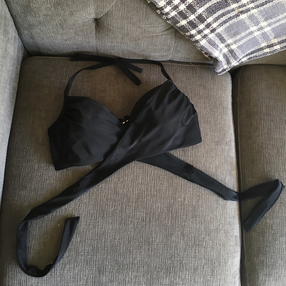 Victoria's Secret Swim Wrap Halter Top