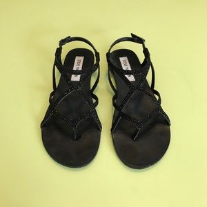 Steve Madden black sandals