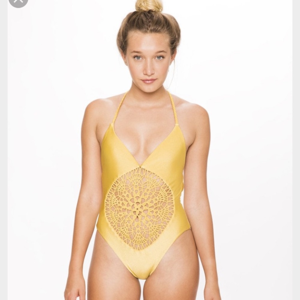 Frankie's bikini nwt poppy one piece