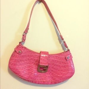 Guess pink leather pocketbook