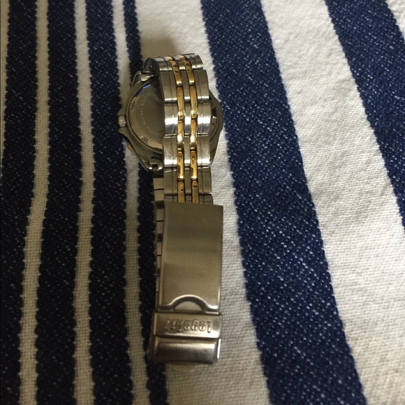 Pittsburgh Penguins Logoart two tone ladies watch