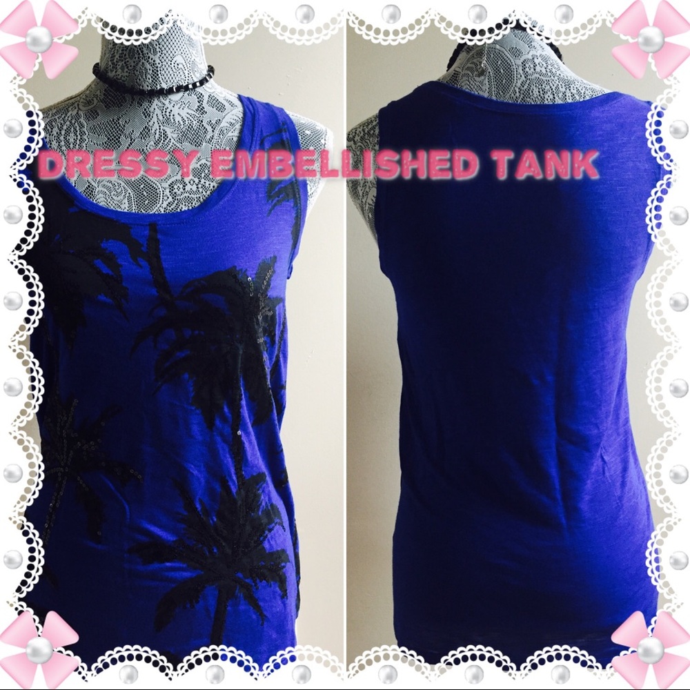 🌟Just In🌟 NWT-Apt 9 Embellished Dressy Tank