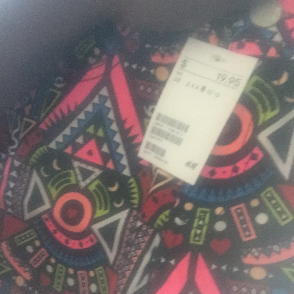 DIVIDED by H&M Super Slim Leg Aztec Print Pants