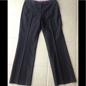 ISAAC MIZRAHI GREY WIDE LEG TROUSER PANT