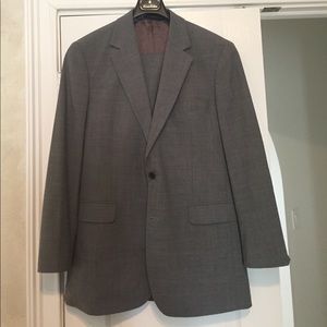 Brooks Brothers 346 Stretch Gray Check Suit