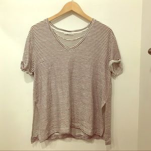 Zara v neck tshirt