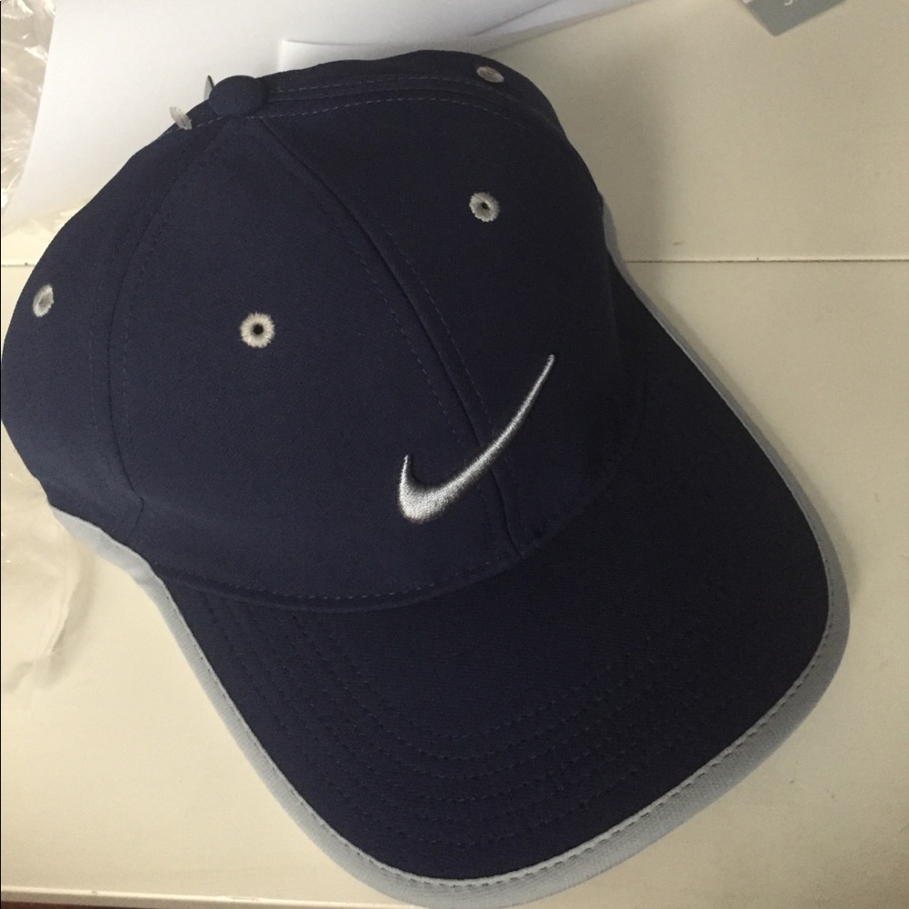 💋New Nike golf hat unisex blue color