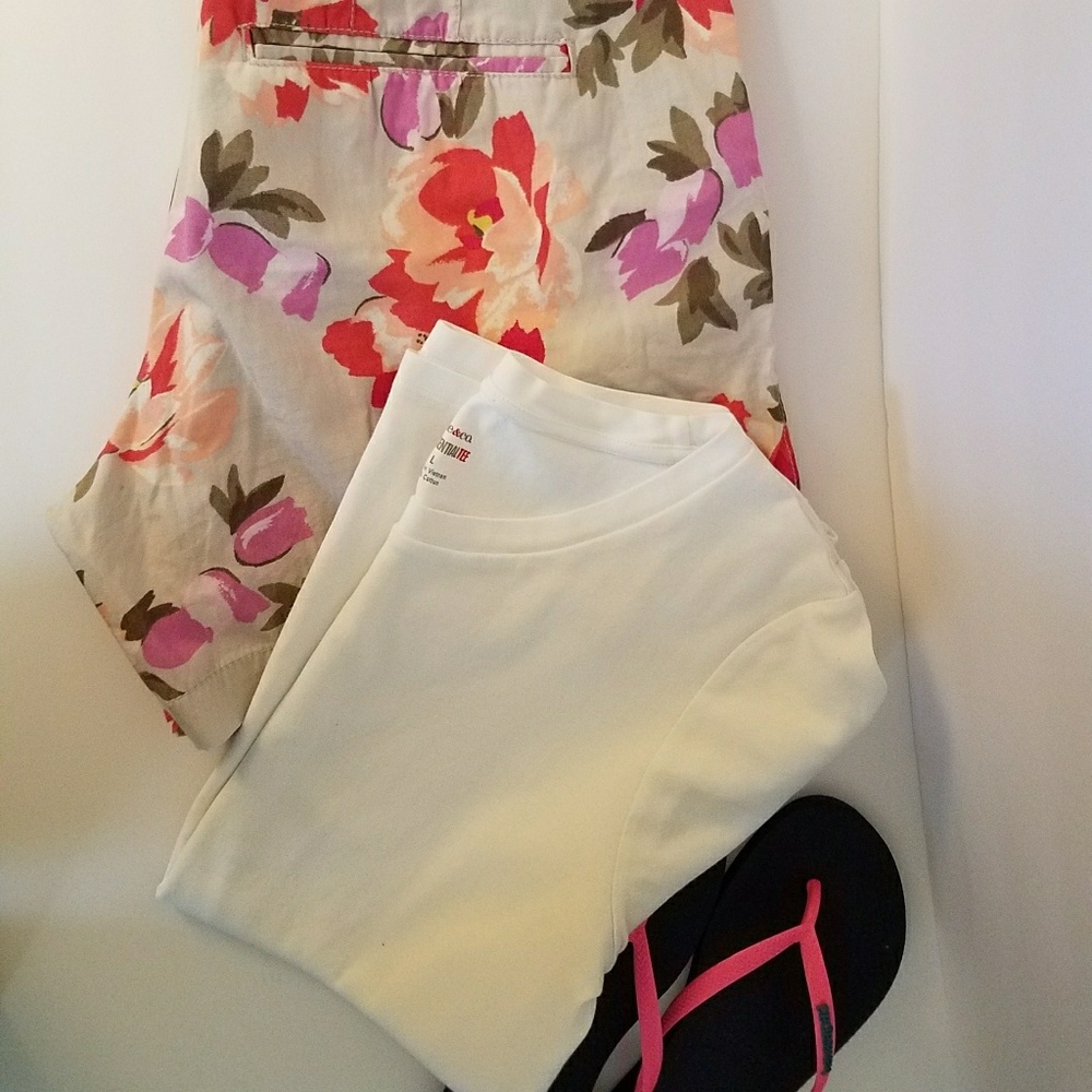 Floral Chino Shorts from old Navy