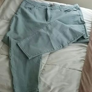 Light green Jeans