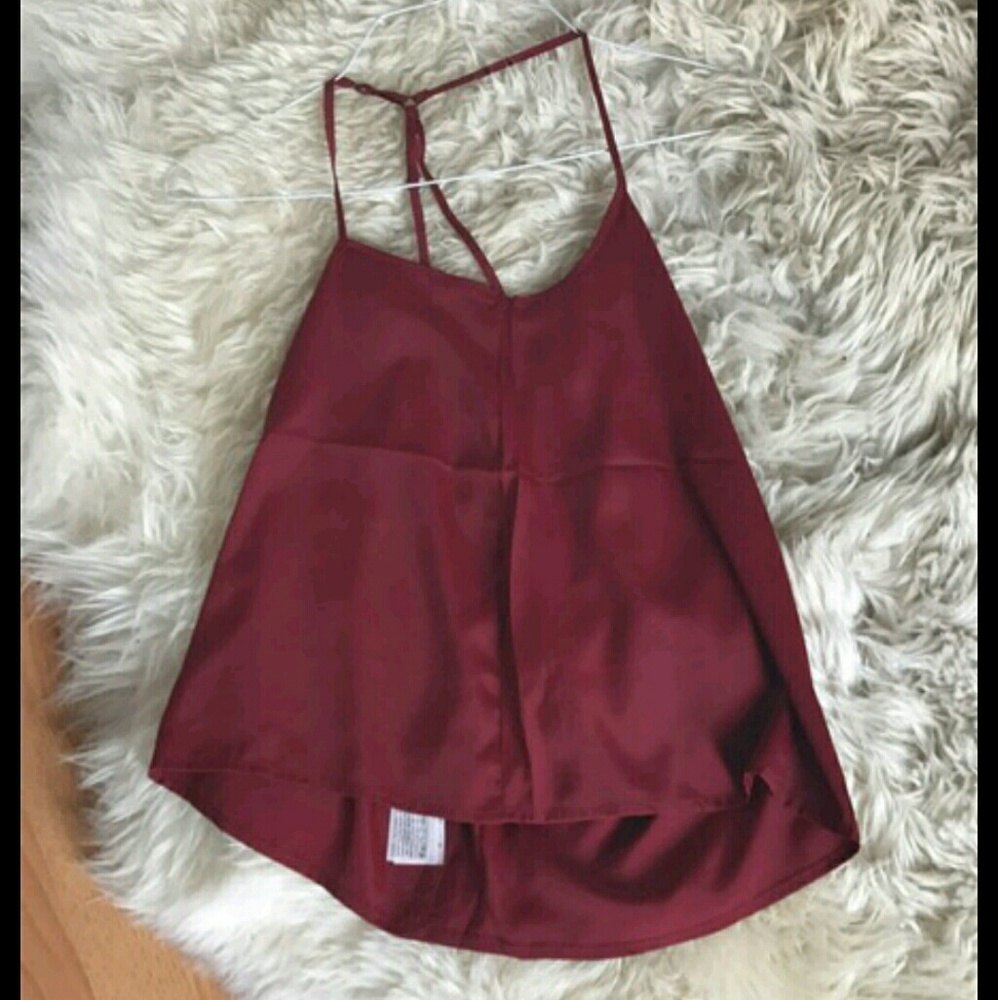 Red Cami Blouse