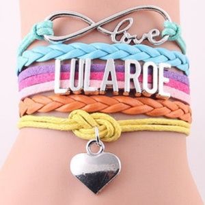 Lularoe Infinity Love Leather Bracelet