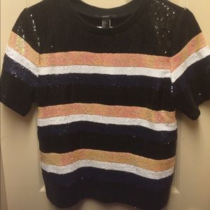 Sequins top